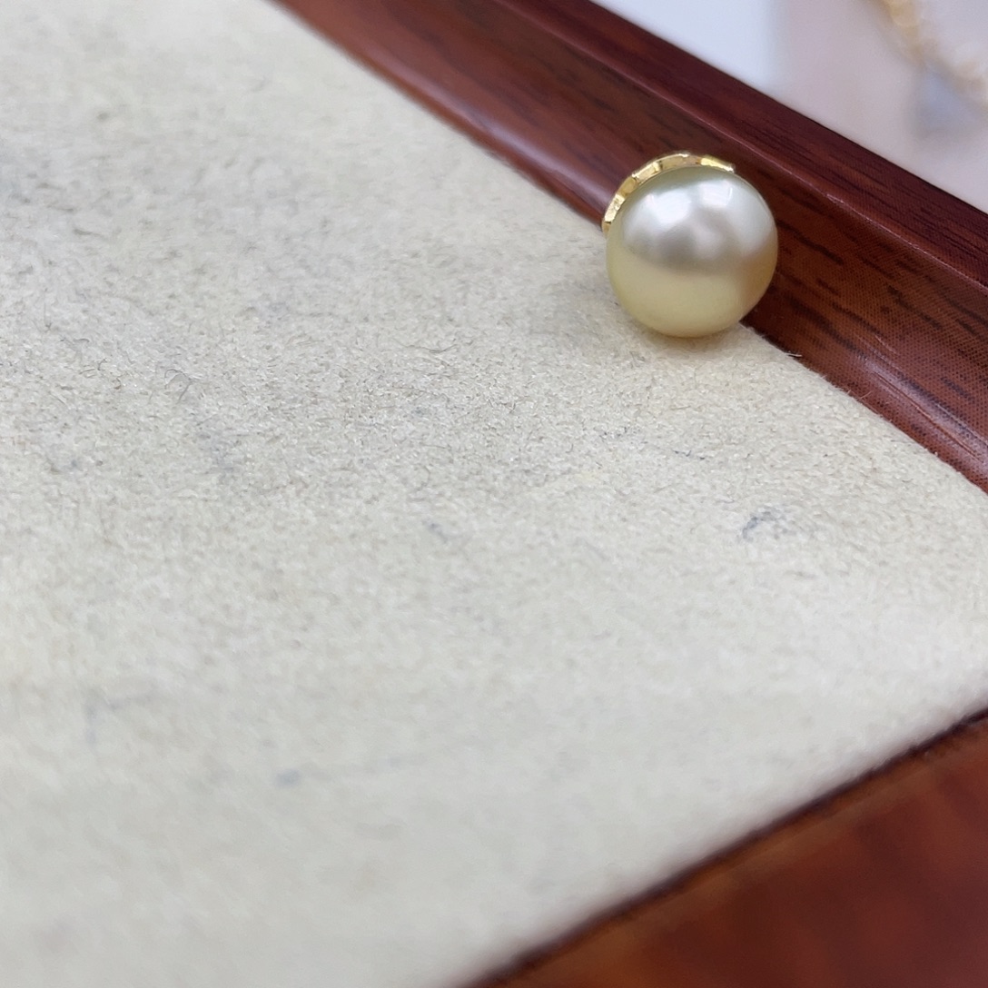 银S925镶嵌海水珍珠颈饰