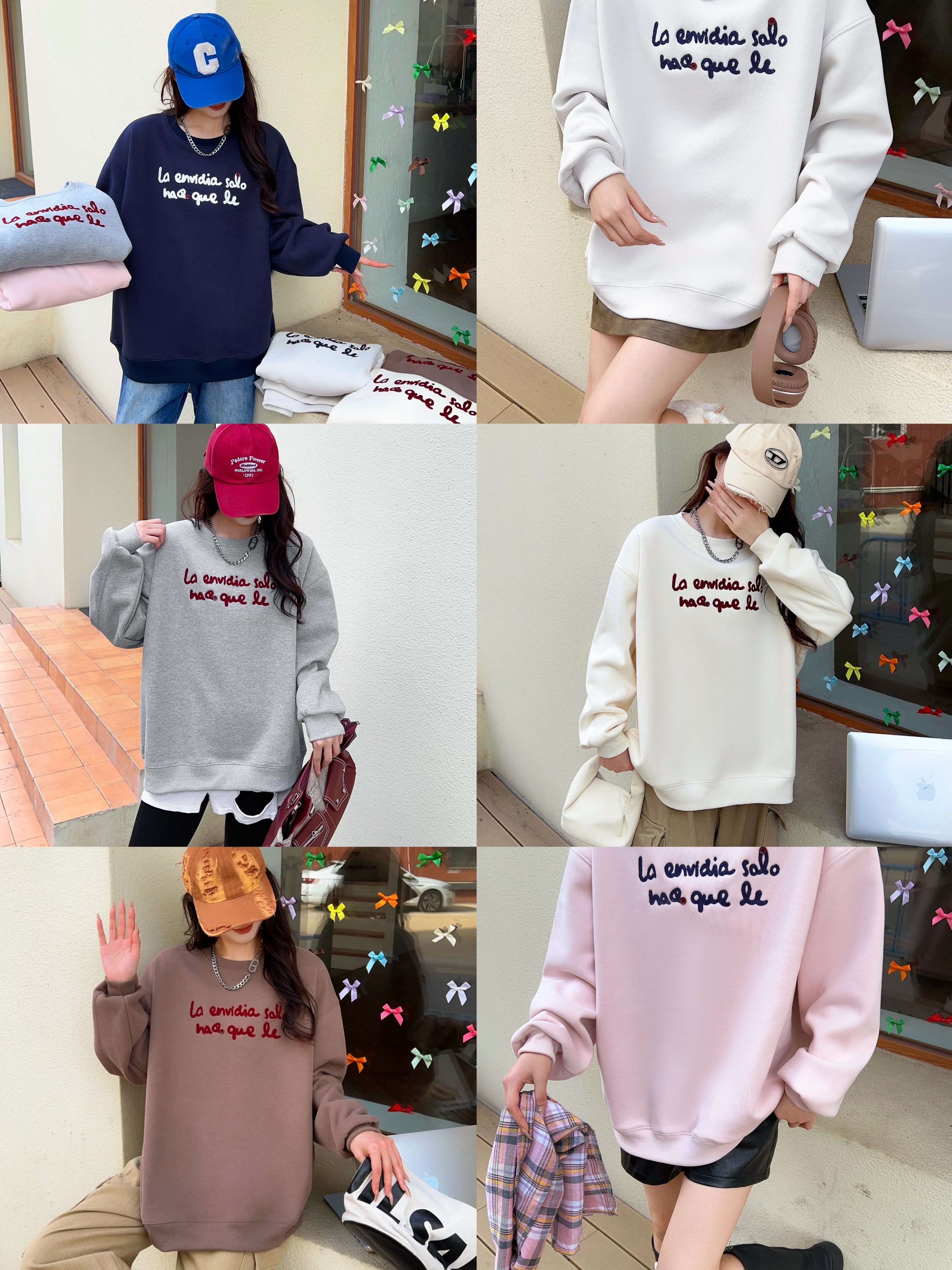 实体店孕妇加绒卫衣福利大集合