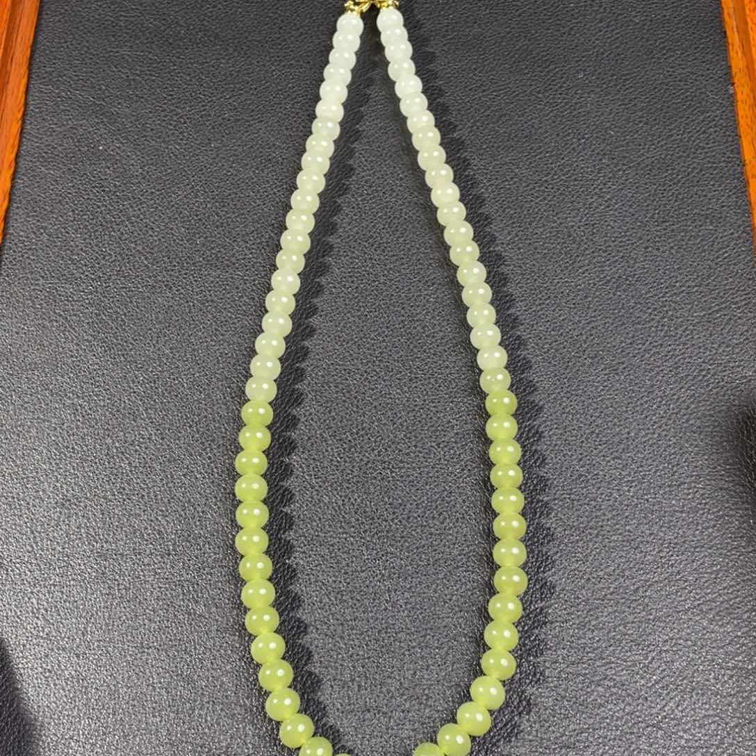 和田玉未镶嵌项链