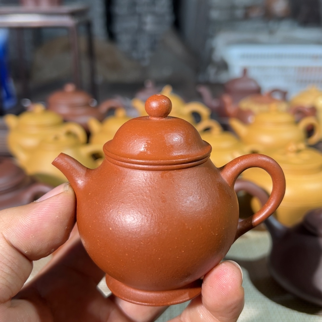 茶壶紫砂全手制作