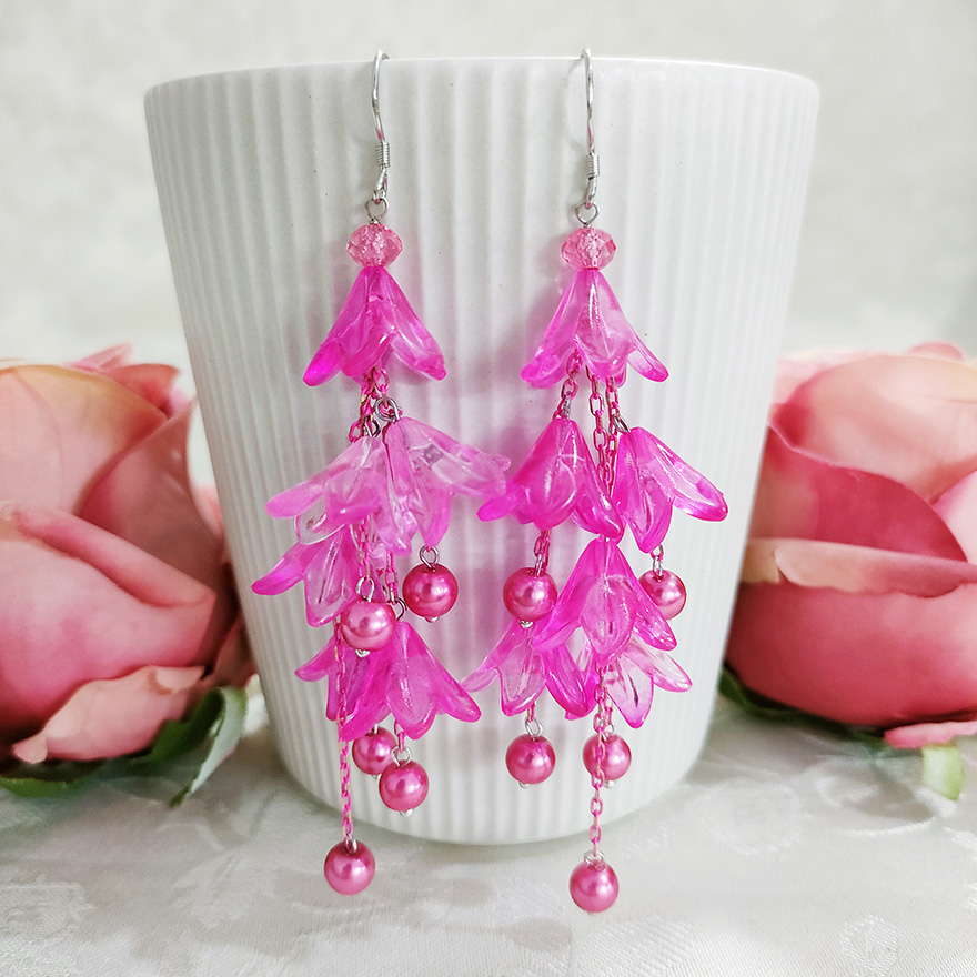 铜合金耳饰 民族风手工长款耳坠耳环2182