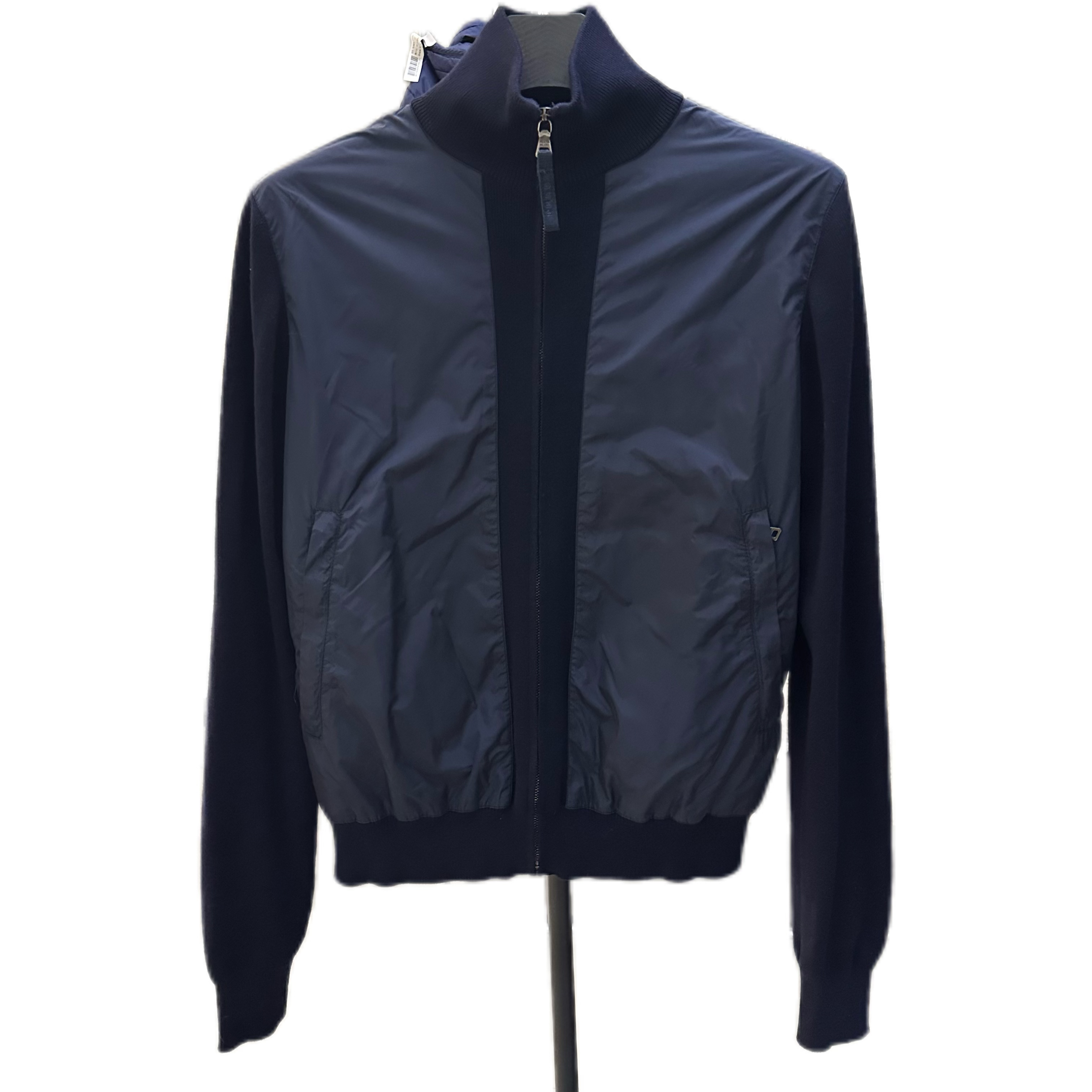 99新 Prada/普拉达 99新普拉达藏蓝尼龙外套48码建议130-135斤