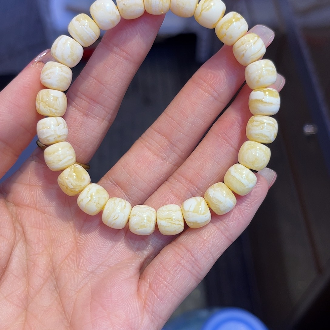 琥珀手链未镶嵌蜜蜡手串