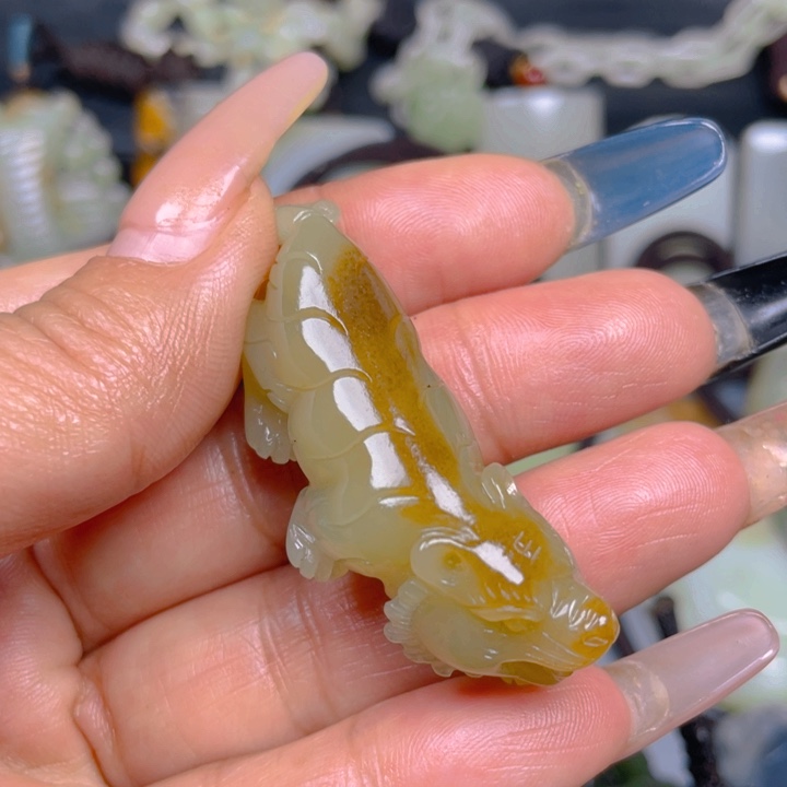 和田玉挂件未镶嵌