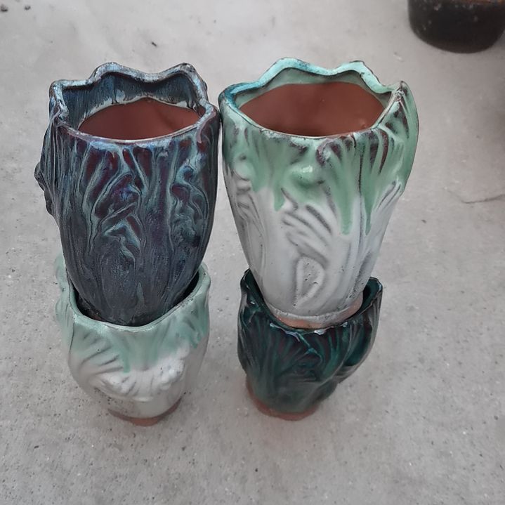 红陶9/15瑕疵颜色随机四个