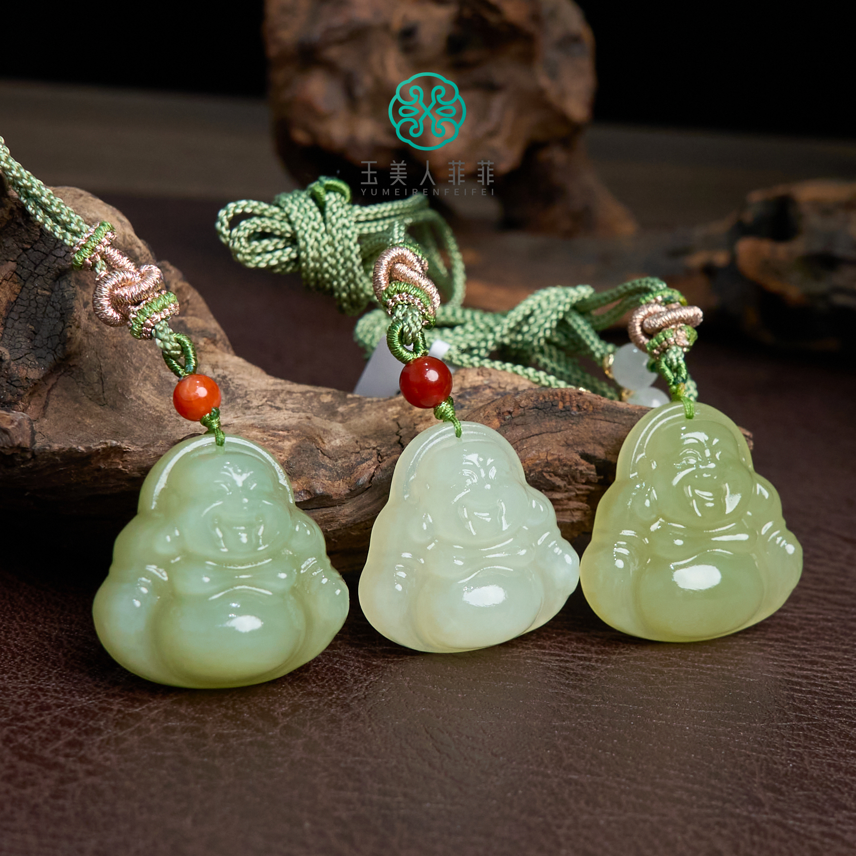 石惑珠宝·和田玉佛公吊坠约28mm~多样性发一