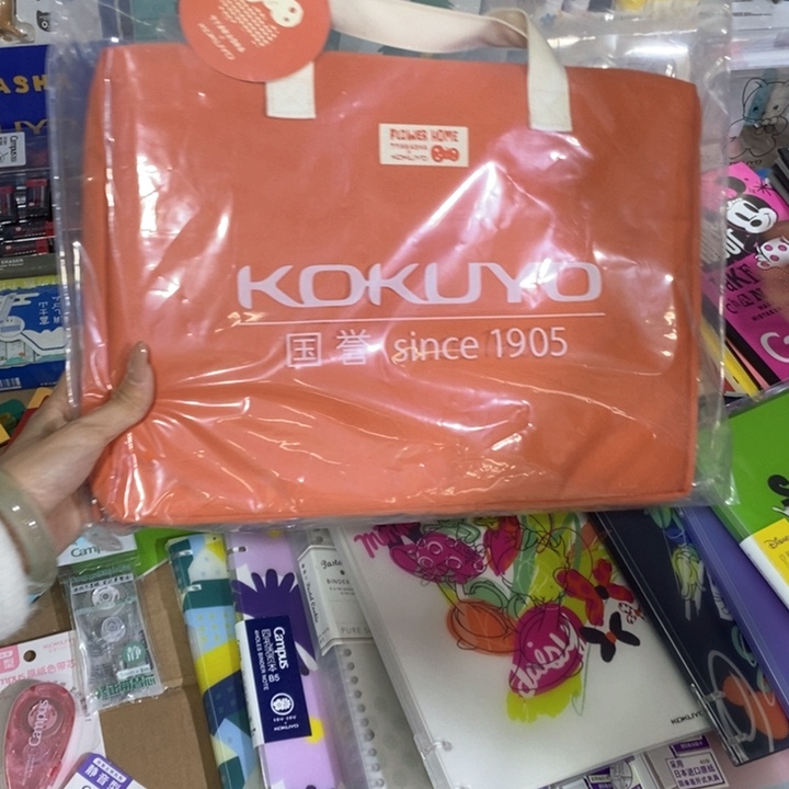 K****8塔卡沙橙色电脑包