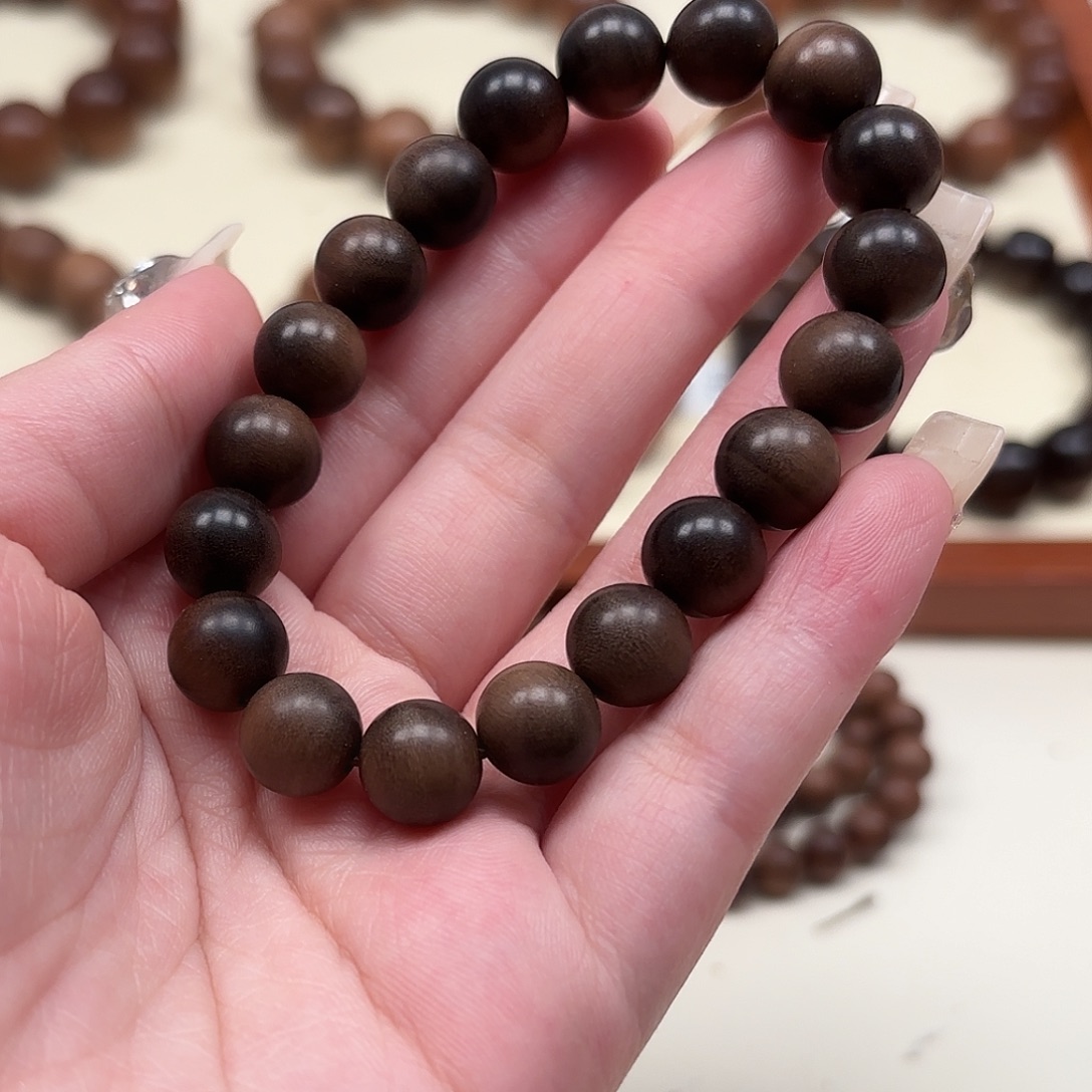 檀香木手串/手链老山檀香10阴沉