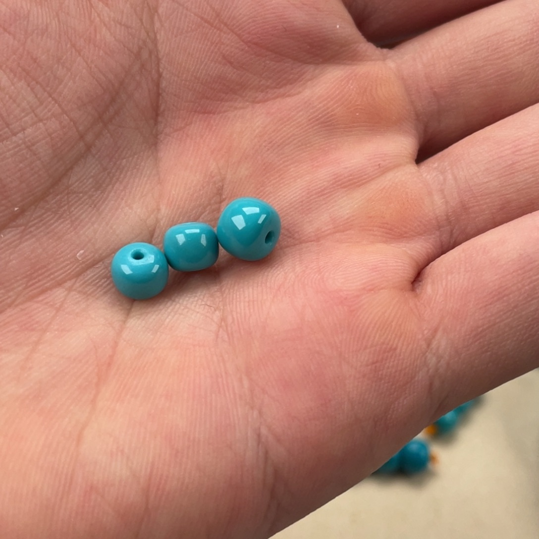 绿松石未镶嵌挂件