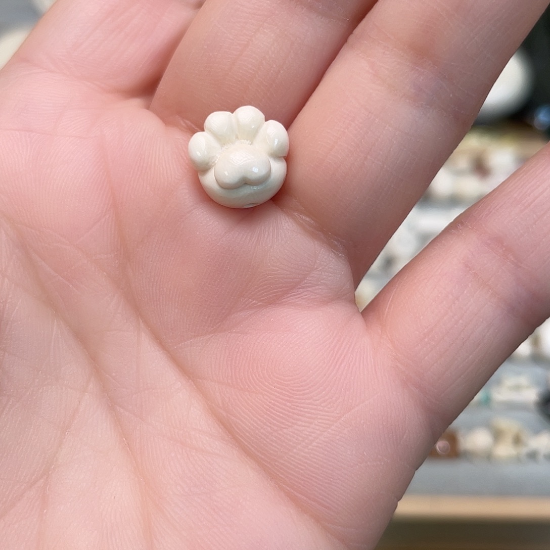 猛犸象牙手串/手链/手镯爱心爪