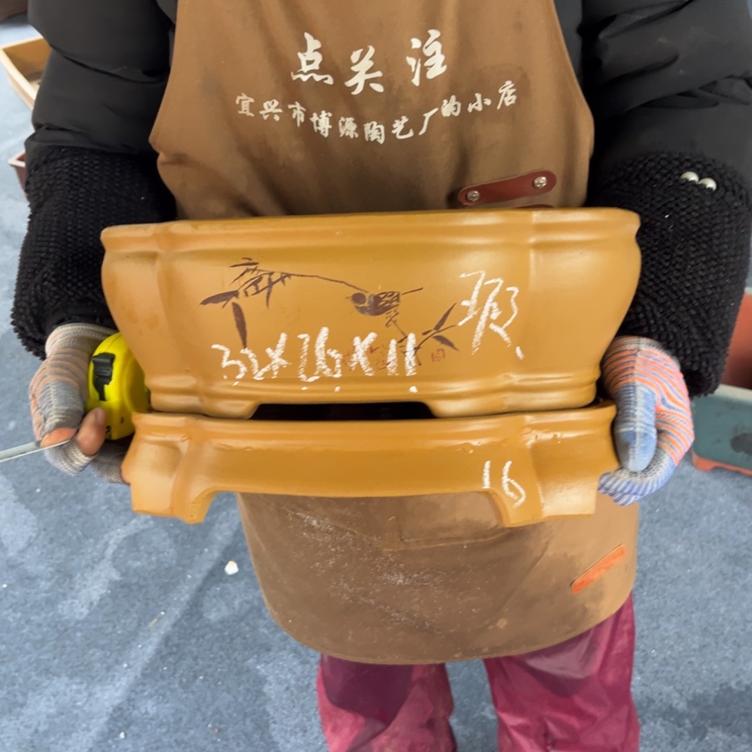 紫砂花盆盆景艺术