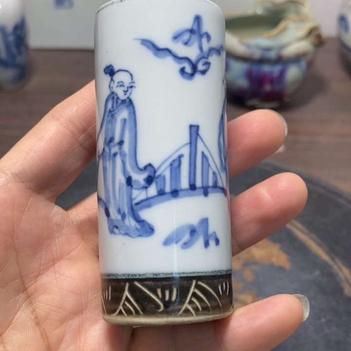 ****呆陶摆件景德镇陶瓷艺术品