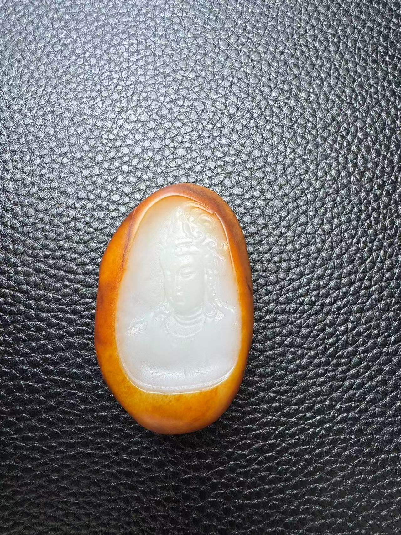 和田玉一级白观音头