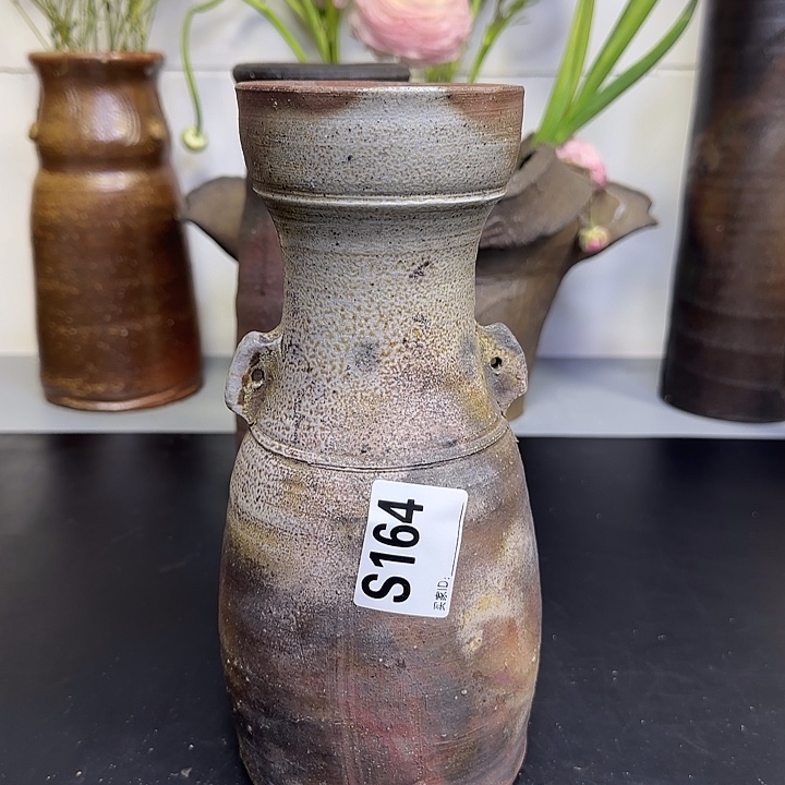 备前烧作品备前作品阳山花入