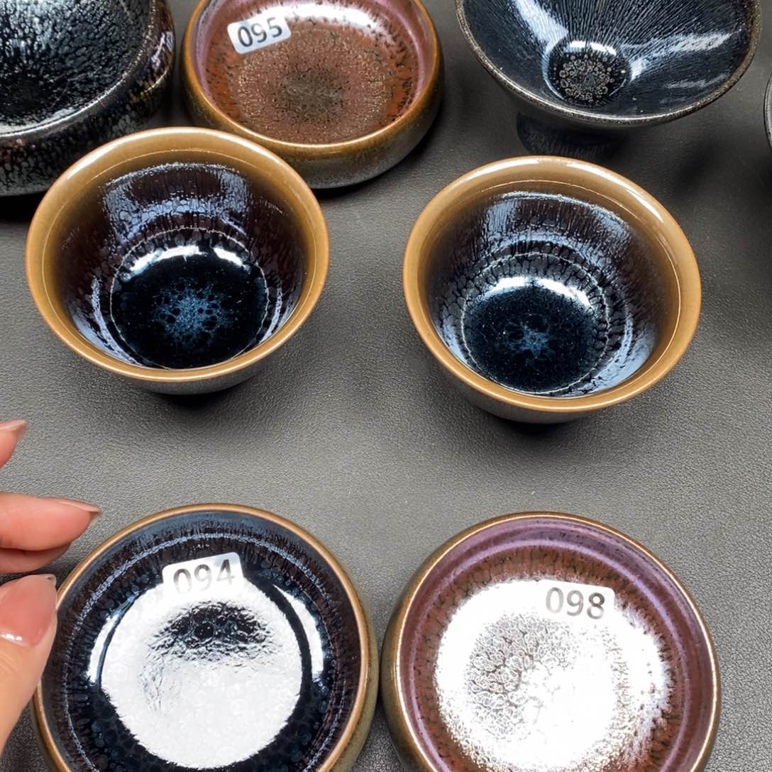 朱***飞茶盏建窑建盏主人杯94、98