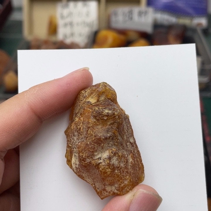 焕***心定制琥珀未镶嵌琥珀