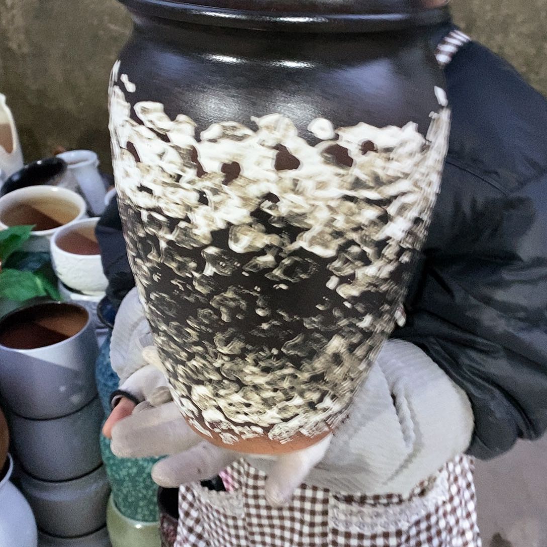 紫砂花盆正品口19高30