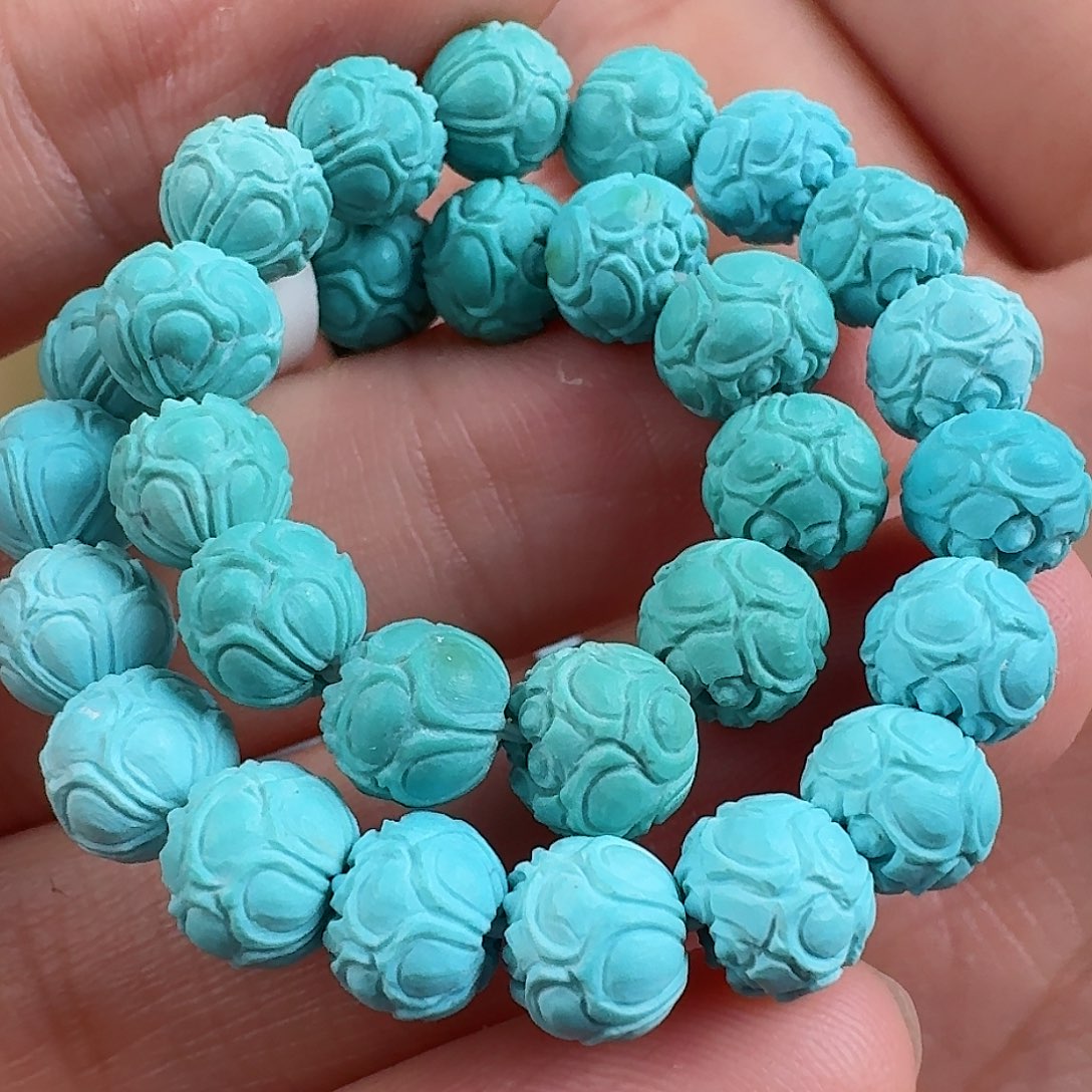 绿松石珠宝奇石未镶嵌