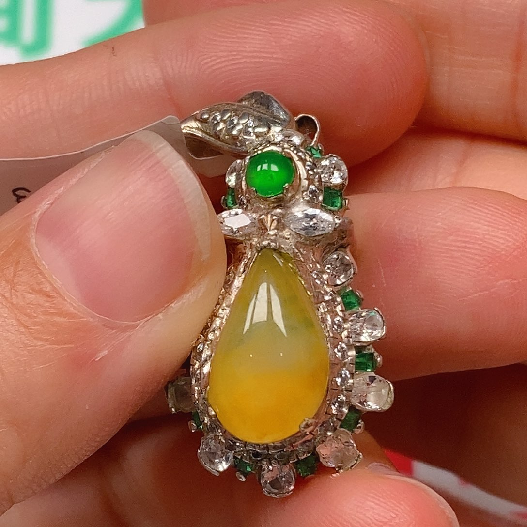 翡翠散珠翡翠蛋面