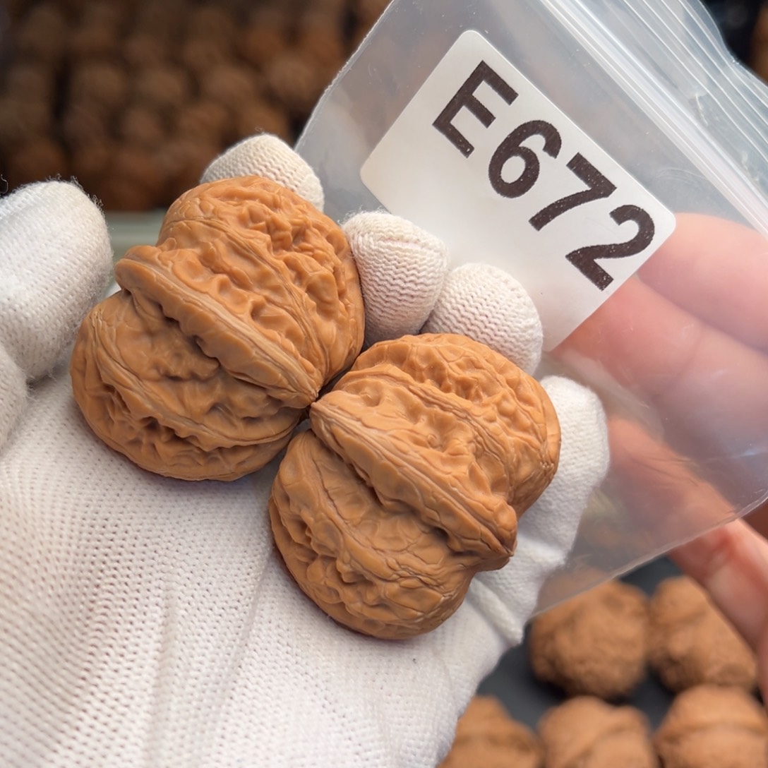 手串文玩核桃E672元宝全品44