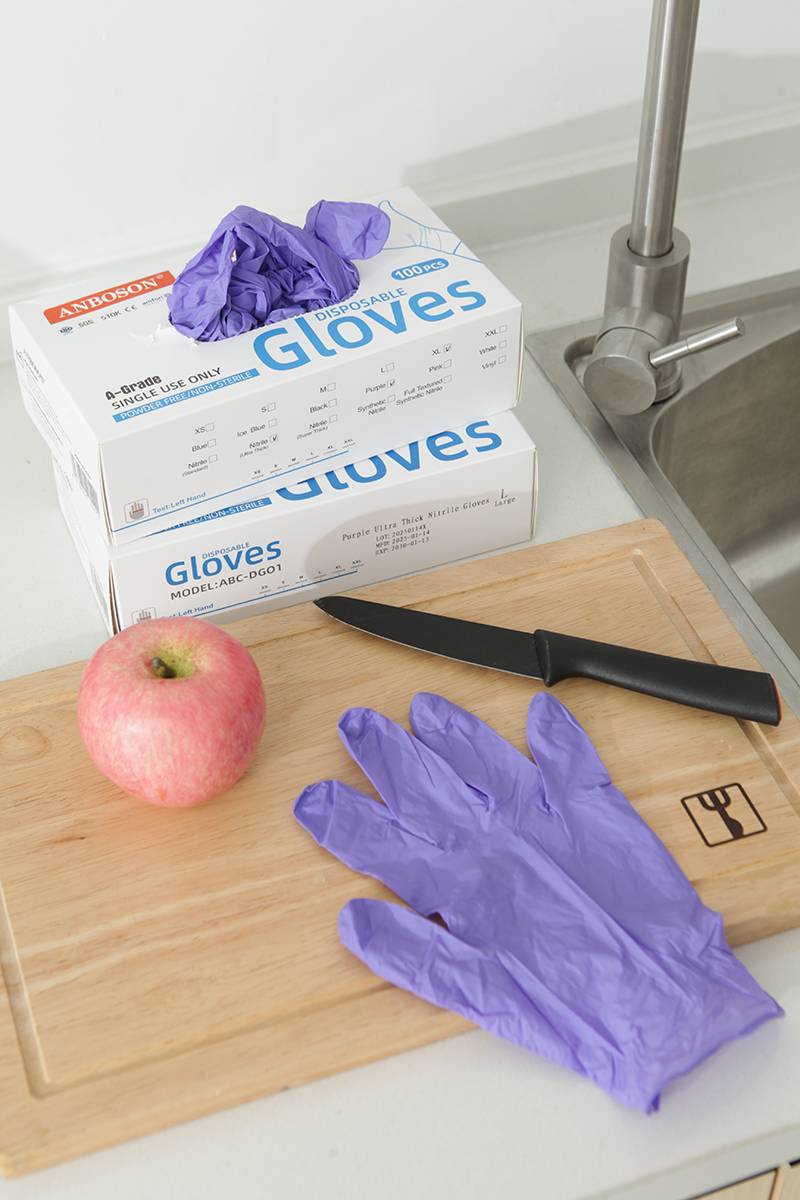 外贸高品质丁晴手套