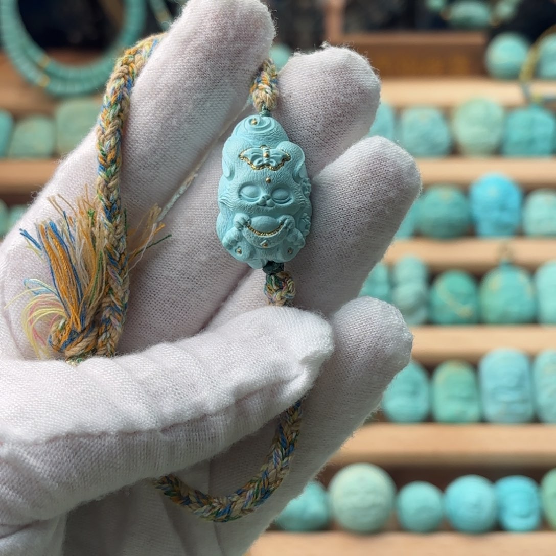 绿松石未镶嵌配饰