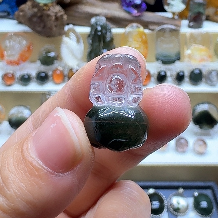 水晶吊坠(赠链)未镶嵌吊坠