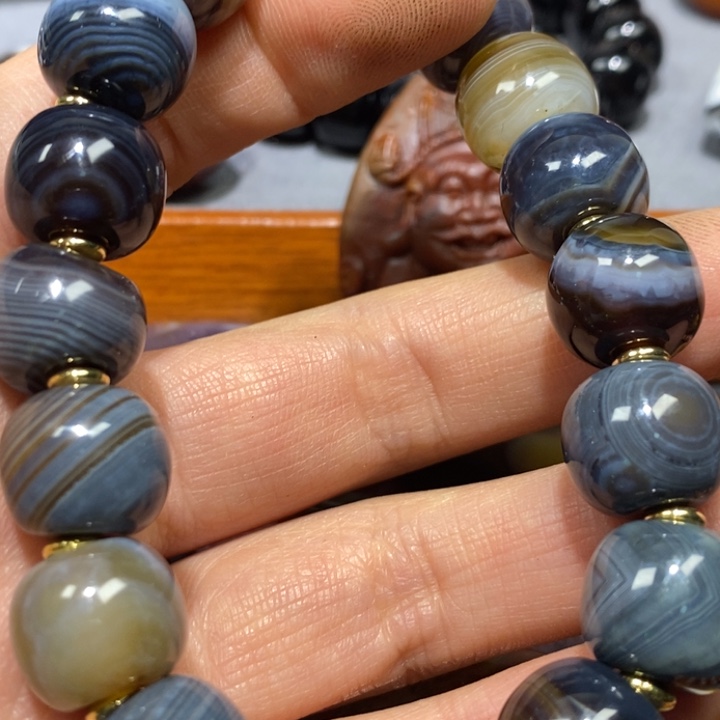 玛瑙/玉髓未镶嵌颈饰