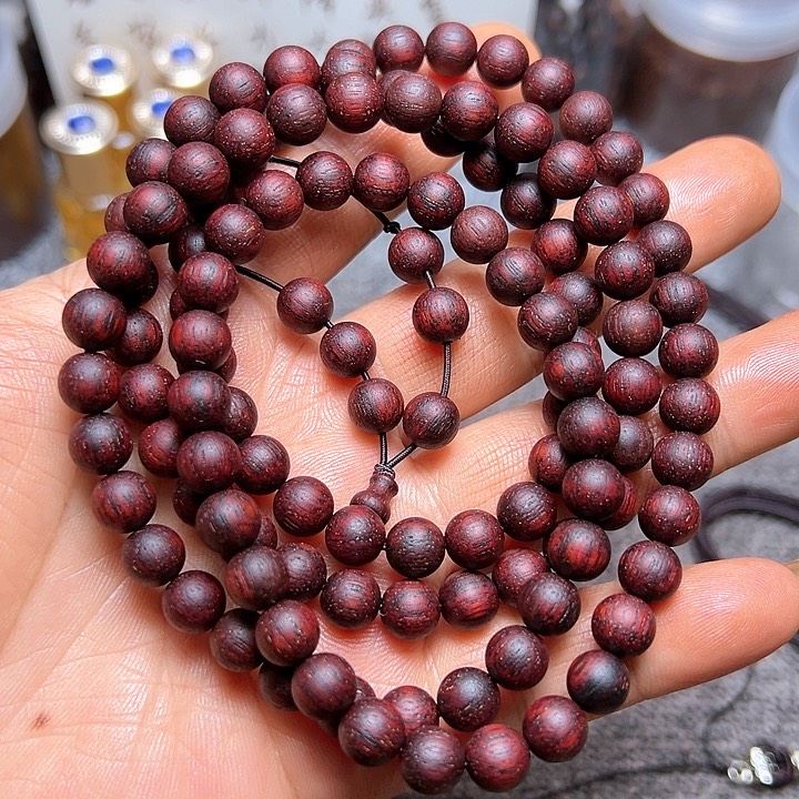 藤类降真香0.8/108圆柱红油红降金丝密结j05