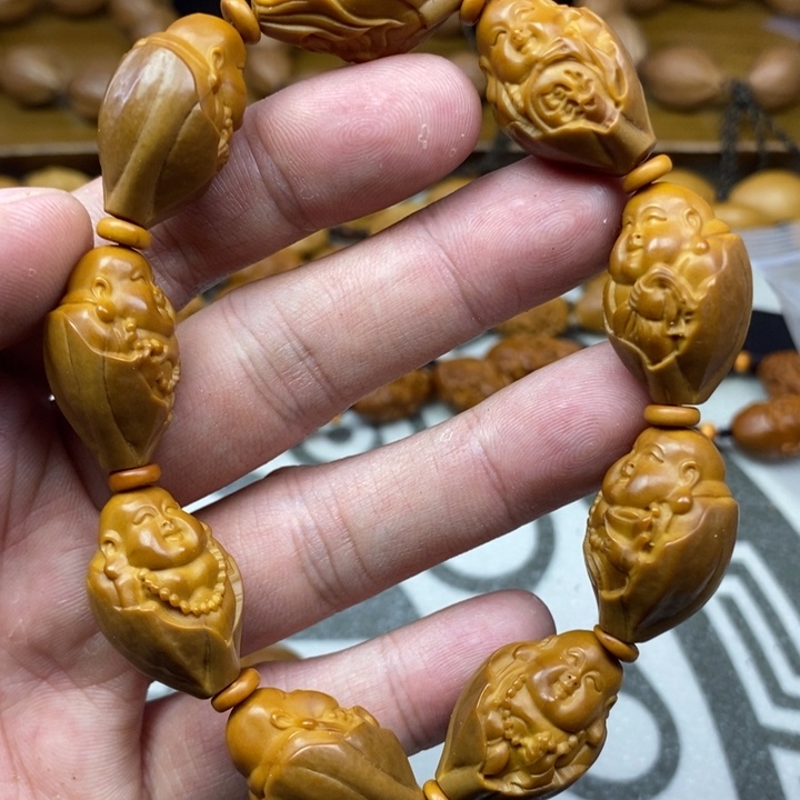 橄榄核手串/手链橄榄核雕工艺手串
