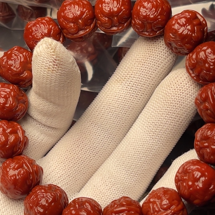 山***山手串猴头核桃蟾王