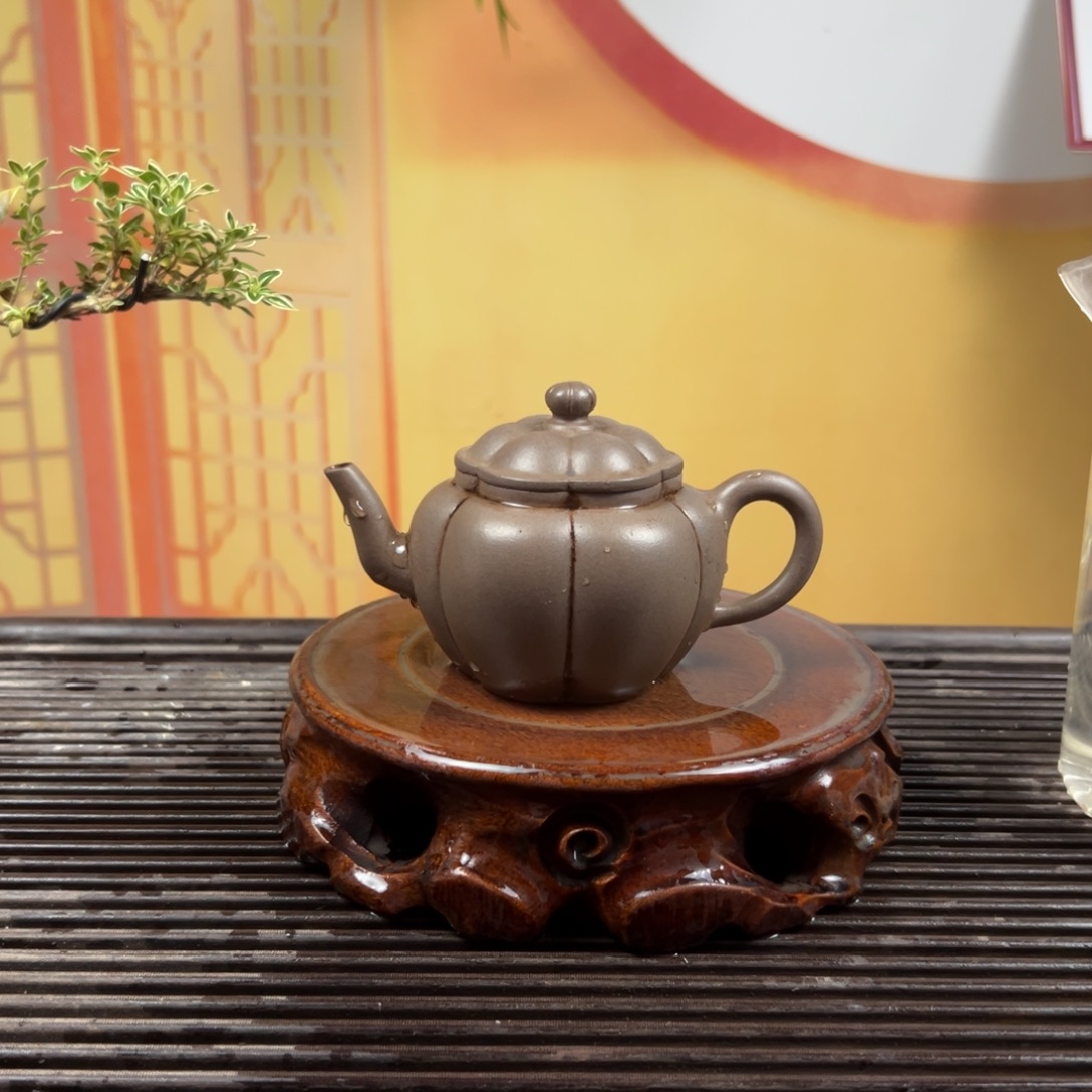 紫砂茶壶紫砂壶紫色泥