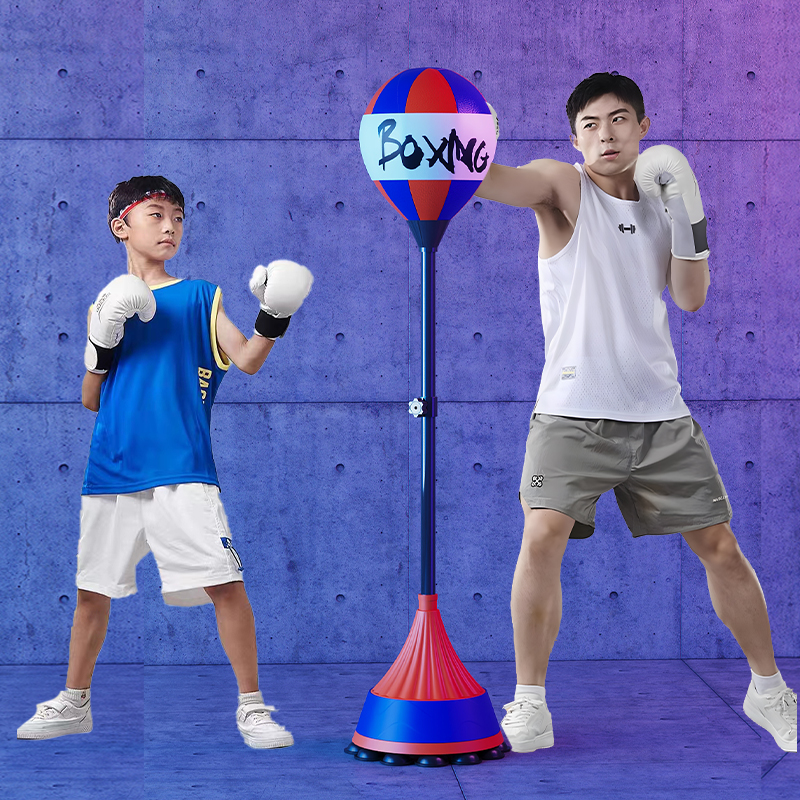 2025新款拳击速度球标准款弹簧款成人儿童立式训练拳击器材家用