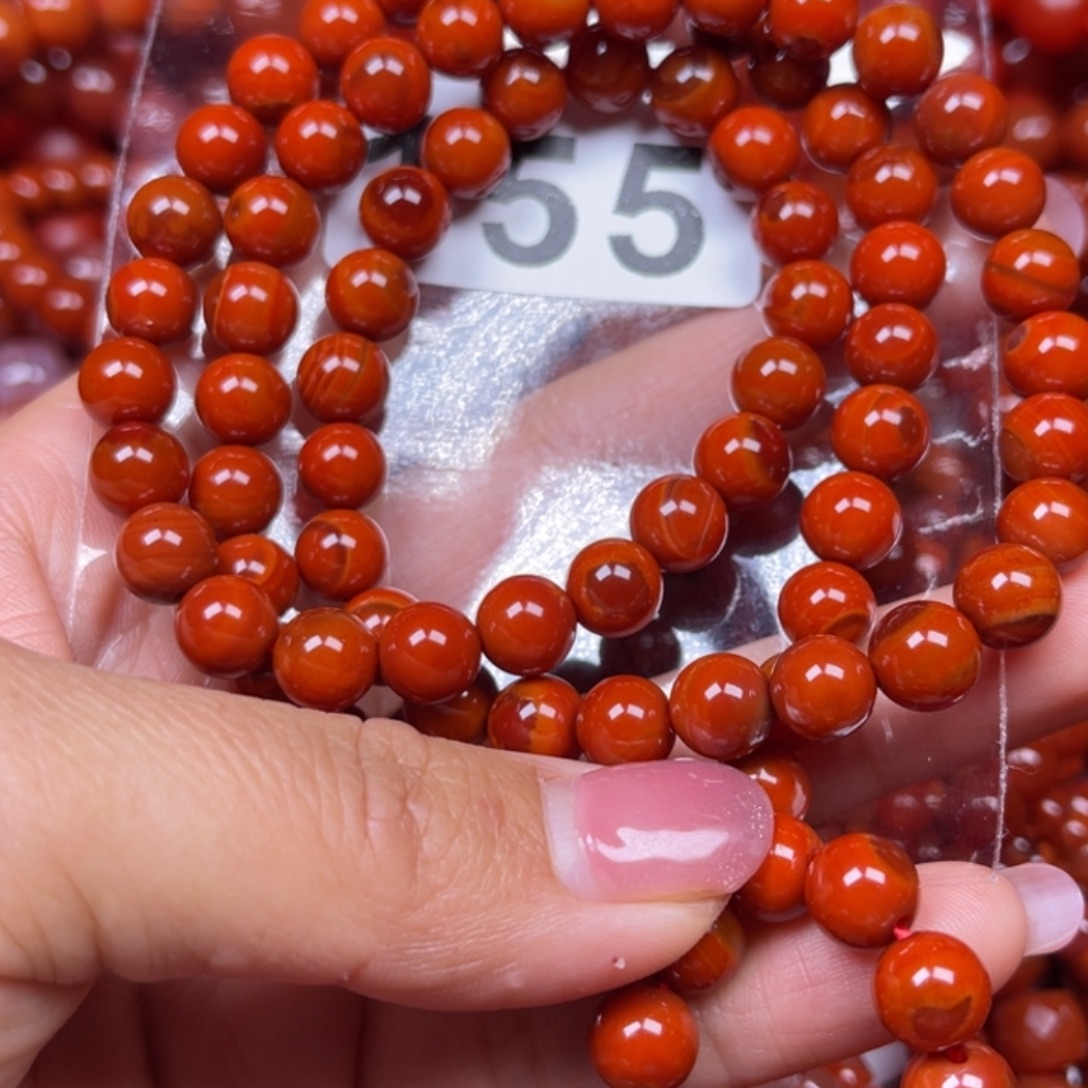 A***u南红玛瑙未镶嵌手链