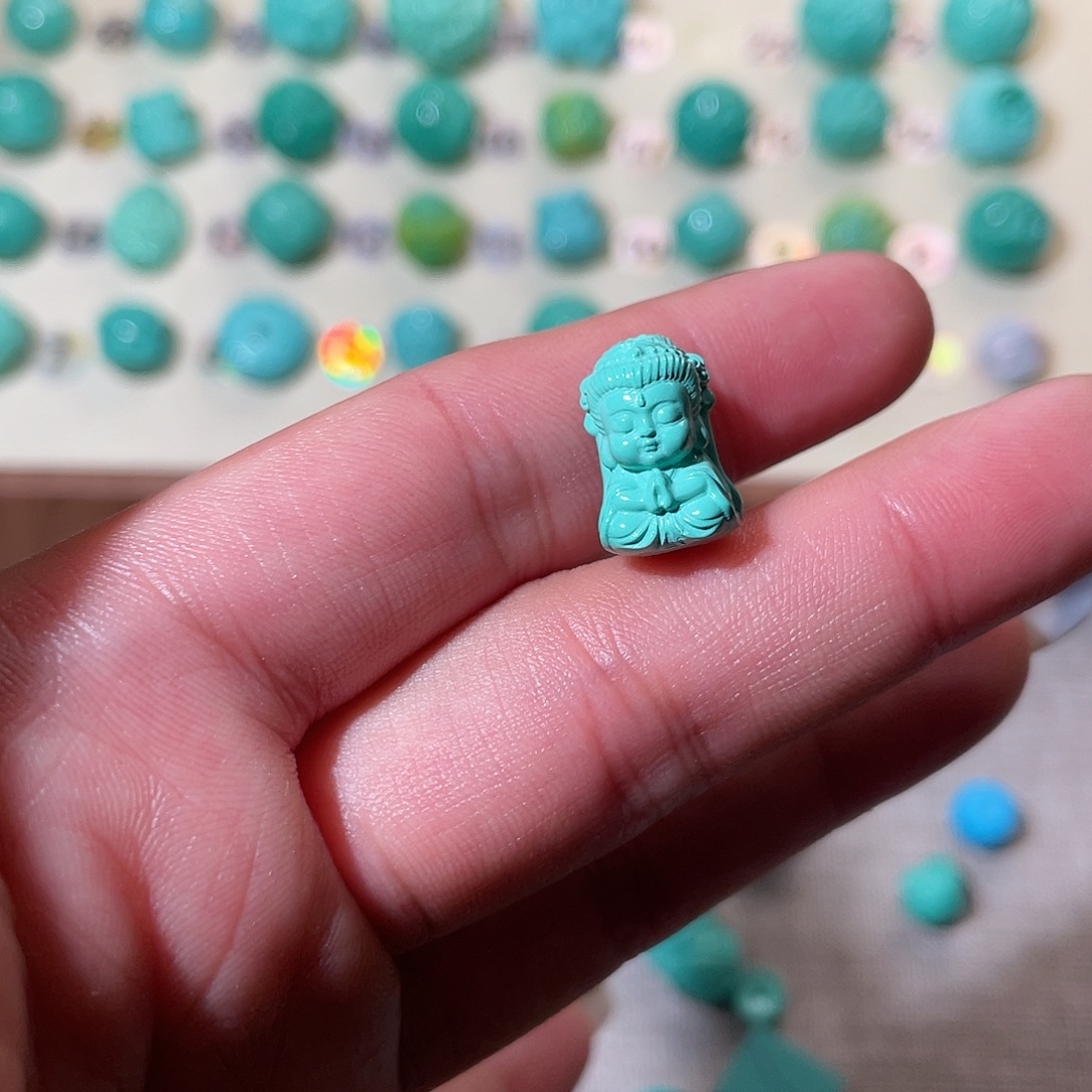 手工雕刻配饰配珠卡9+