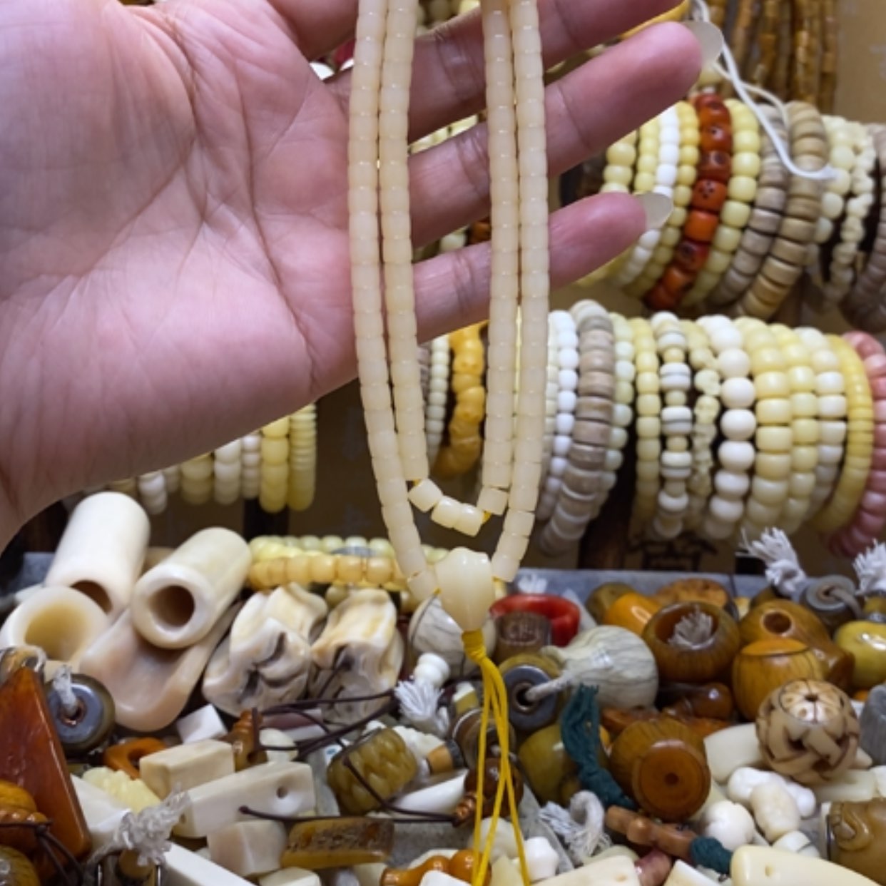 【闪购商品】手串/手链驼骨直径5直切