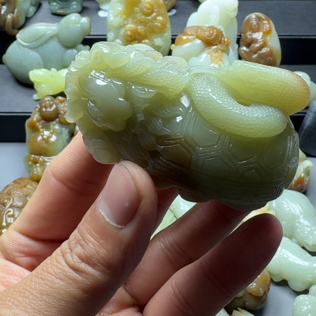 和田玉把件未镶嵌