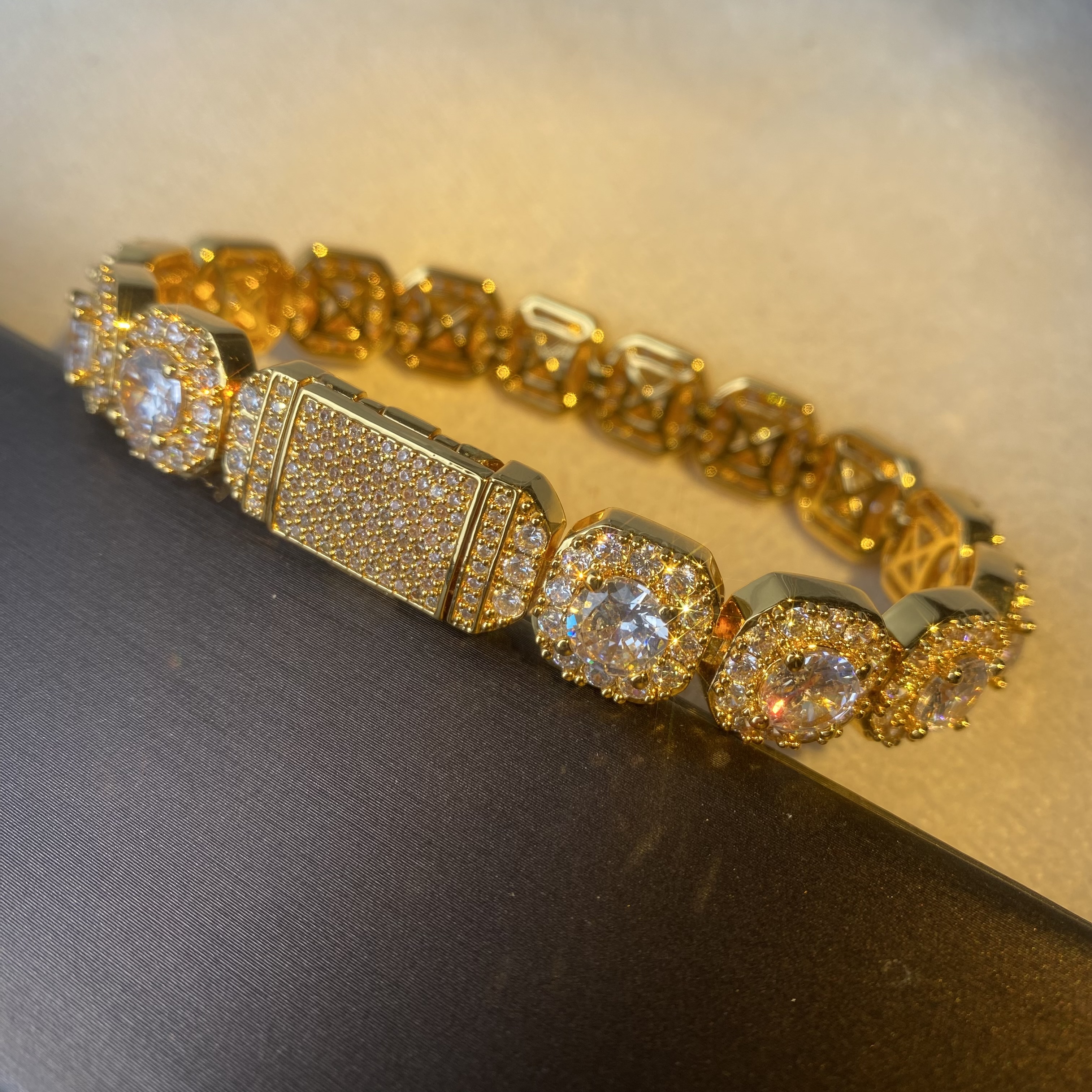  6580【手链】轻奢精品玫瑰金色女士手链