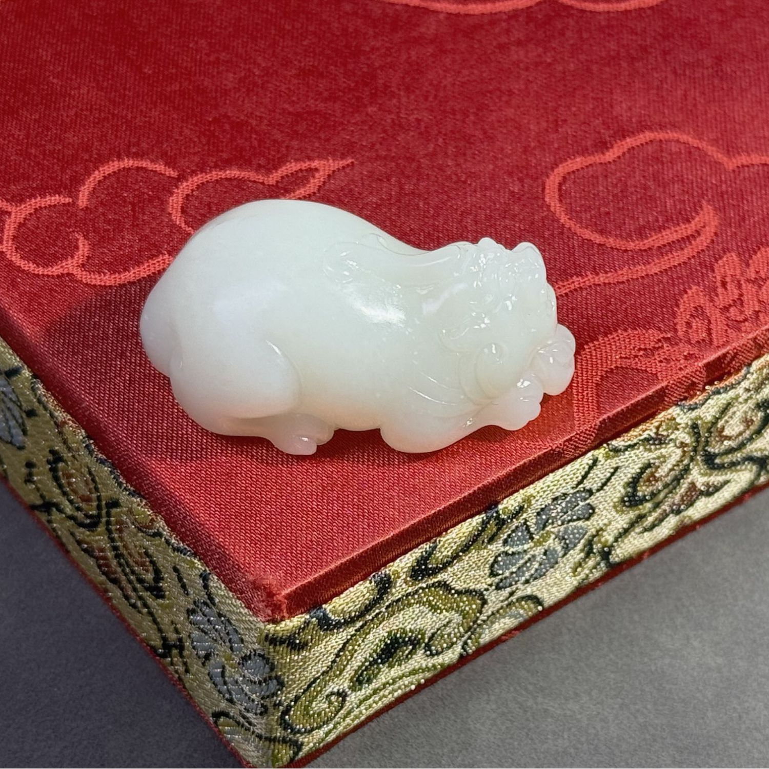 羊脂玉貔貅，新疆和田玉直发，貔貅招财进宝男女通用