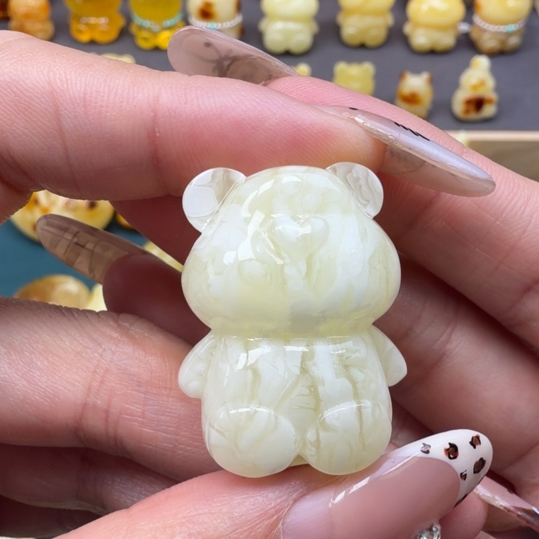 琥珀未镶嵌裸石蜜蜡