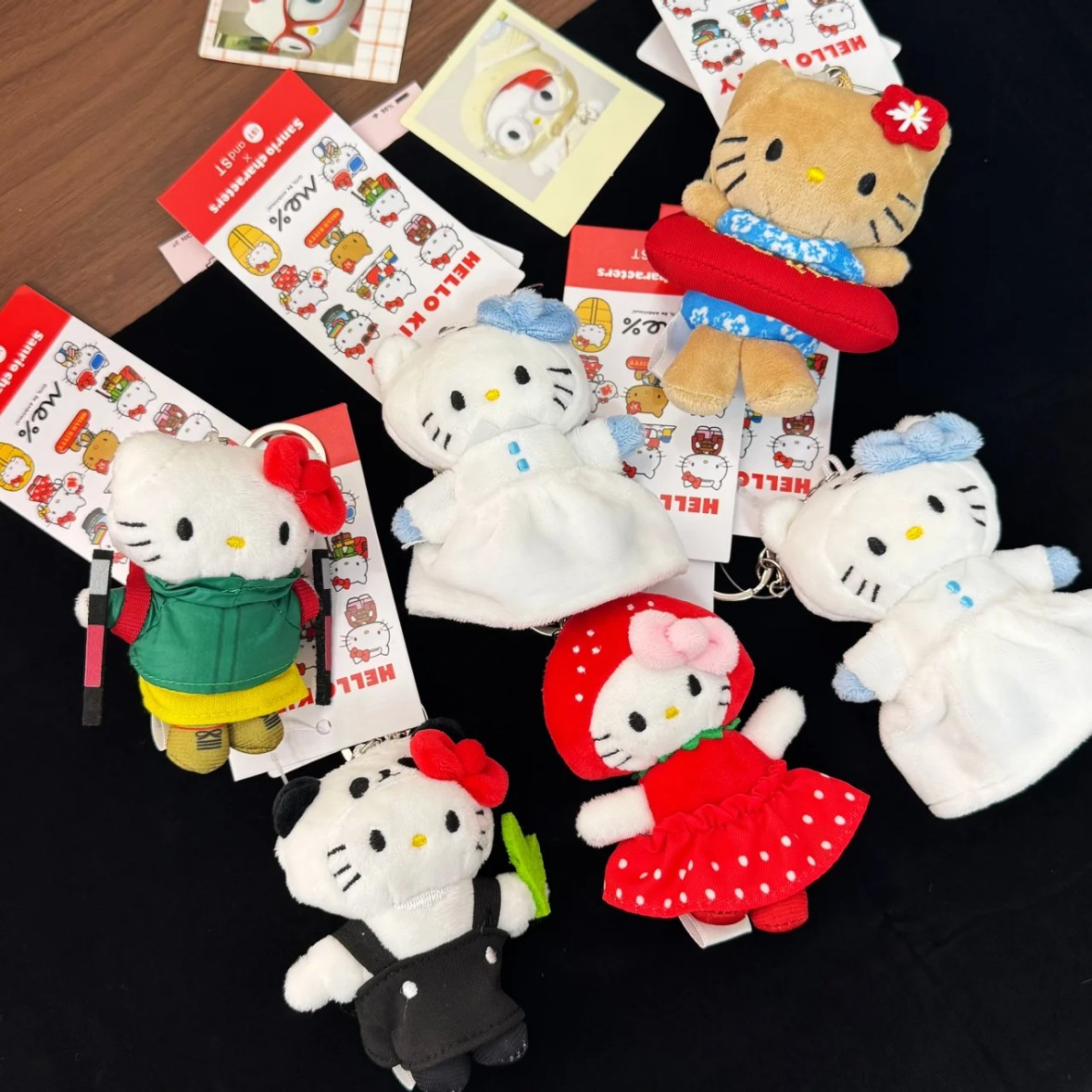 Me系列/小鼻嘎合集可爱hellokitty包包挂件包包配饰