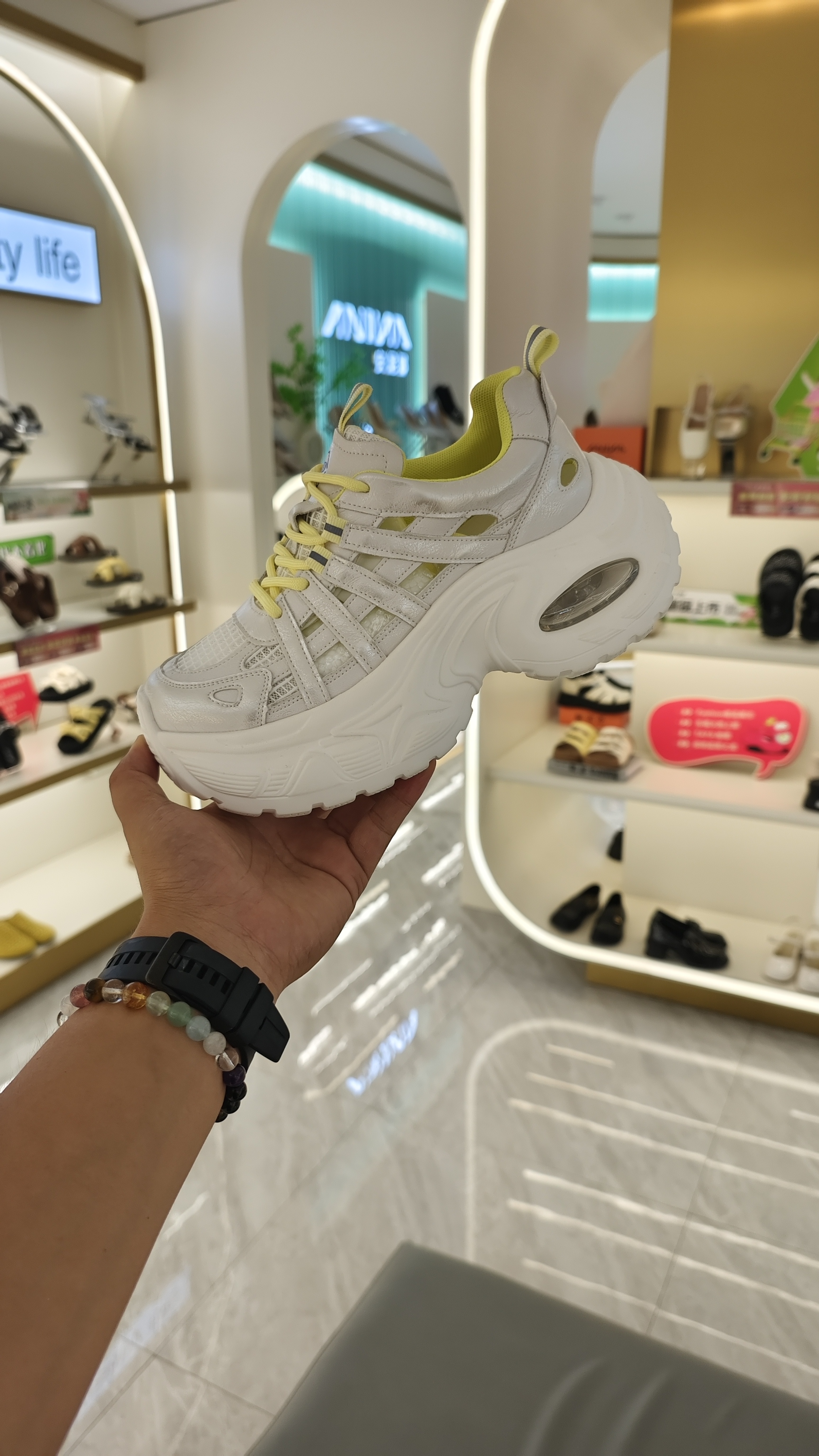 【潇洒品牌严选】女士夏季新款品牌厚底休闲老爹鞋-8957