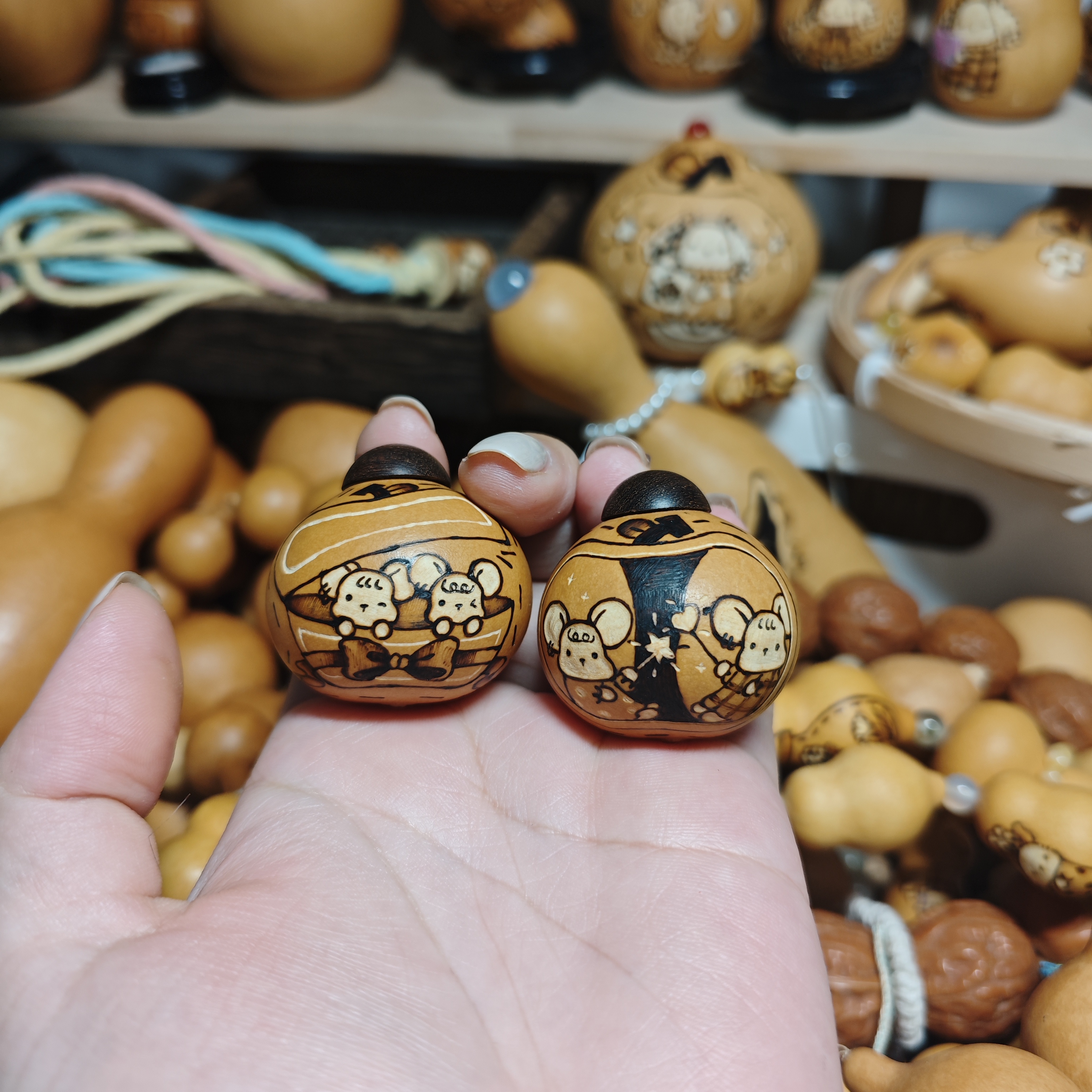 芝芝鼠设计款葫芦手球