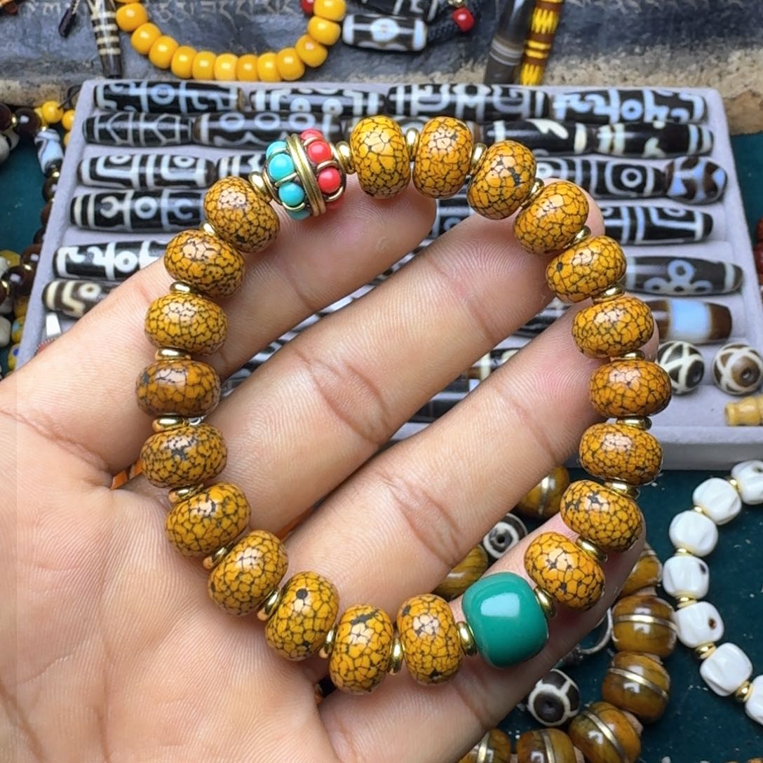 柏香籽/百香籽吊坠星月