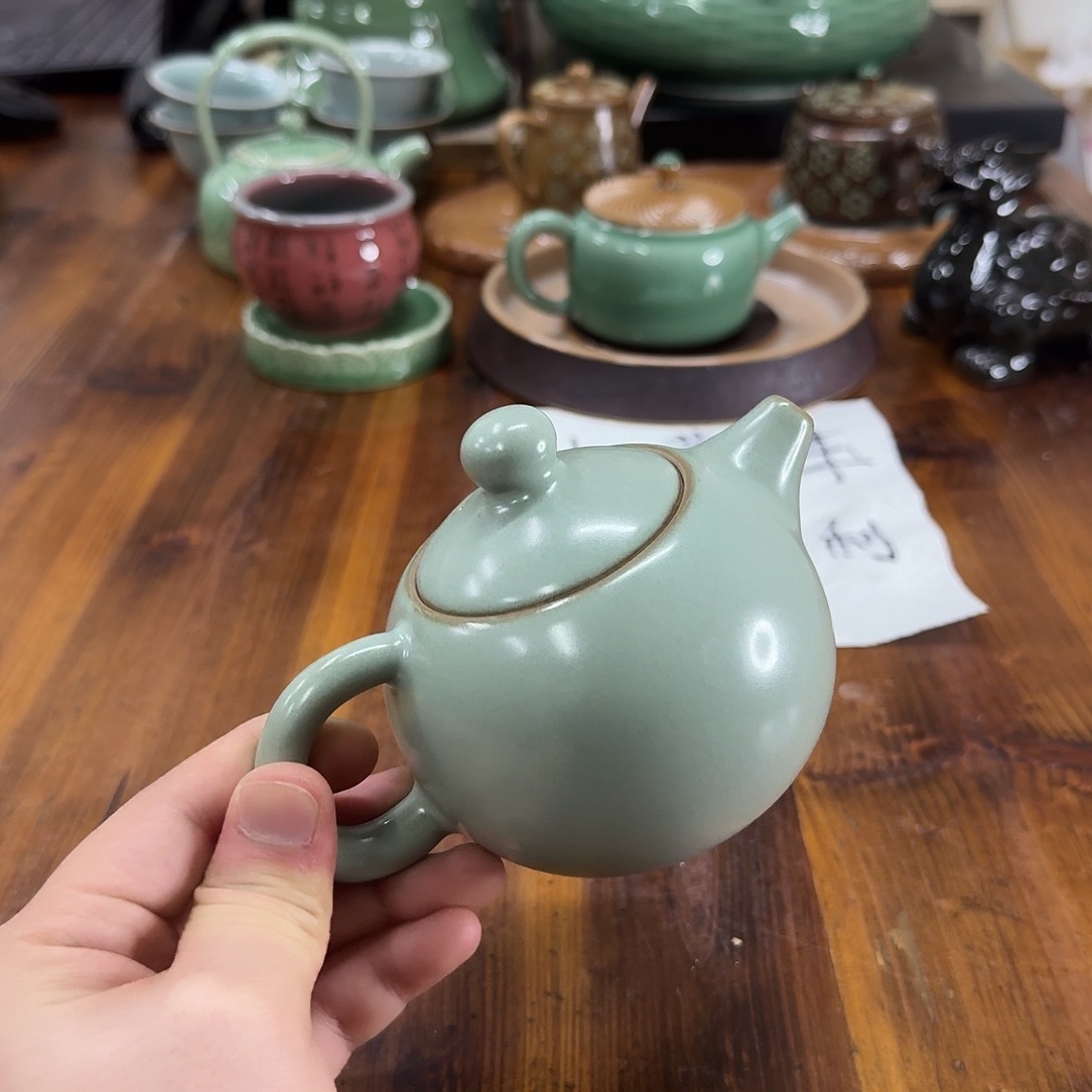 小仲青瓷茶器微瑕7238