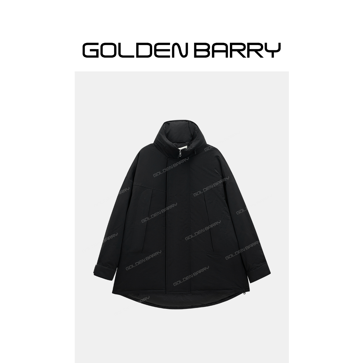 GOLDENBARRY|133083阔版休闲大口袋鹅绒服【1】
