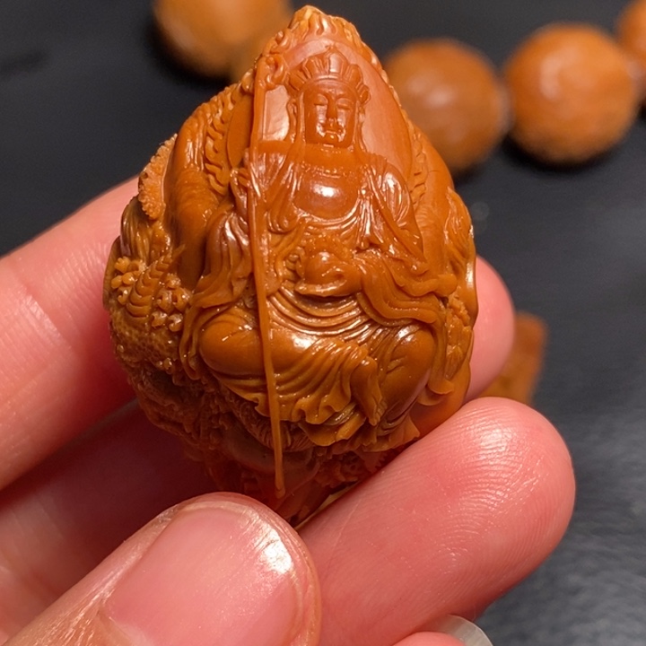 海***干橄榄核手串/手链地藏王