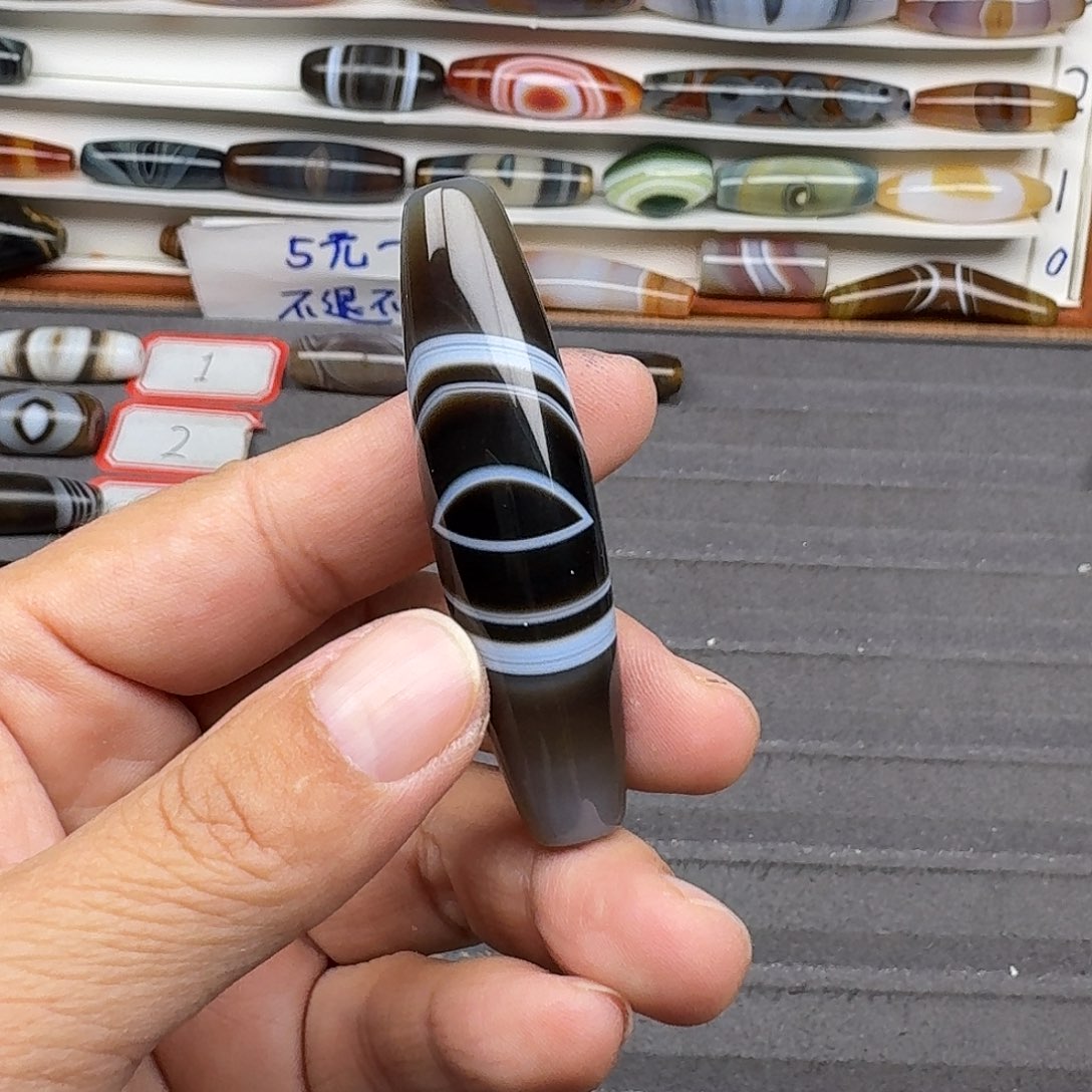 天***输玛瑙/玉髓合金珠宝半成品
