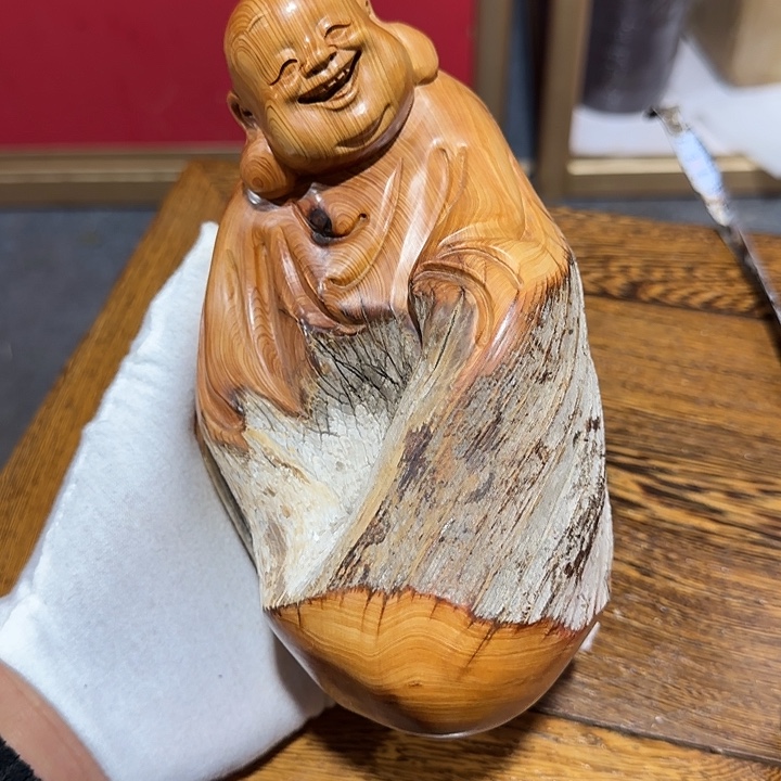 贝***产柏木（崖柏）全陈化老料把件串摆件