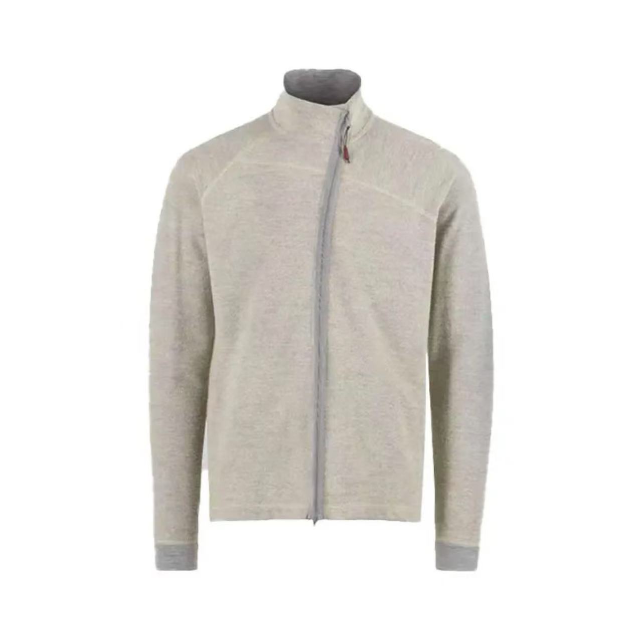 攀家！男女同款户外保暖防风休闲内搭中间层拉链开衫10284